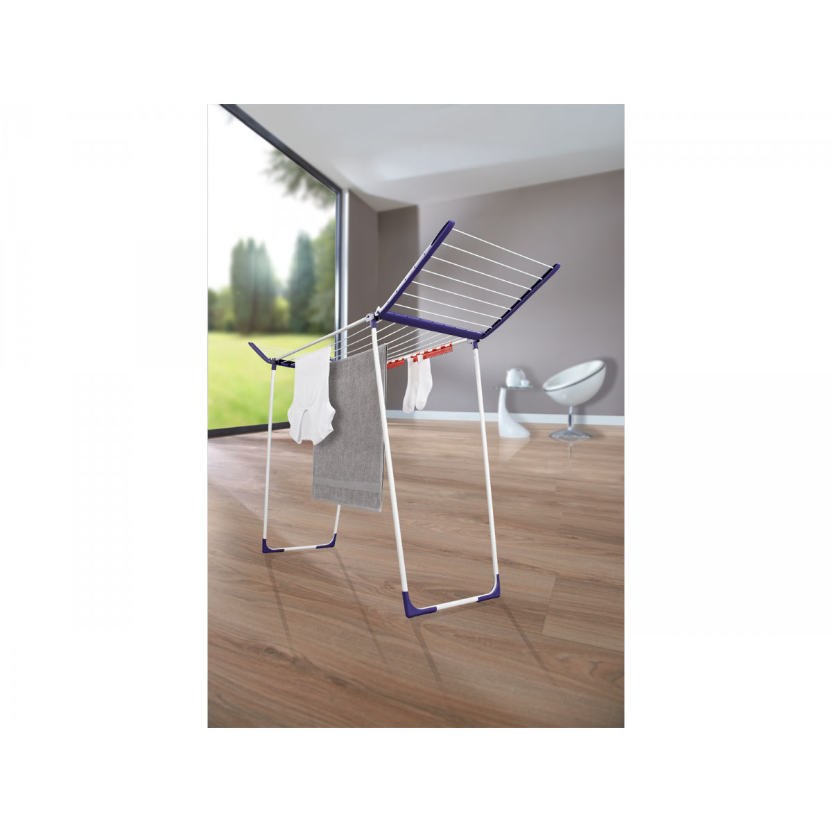 Leifheit Standtrockner Pegasus Maxx blau Bild 5