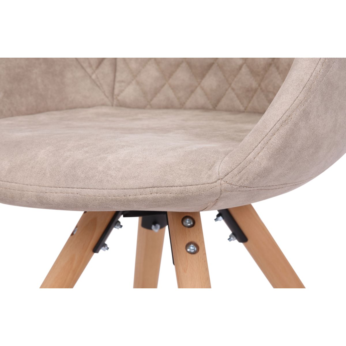 Stuhl Chadwick 110 2er-Set weiss creme Bild 6