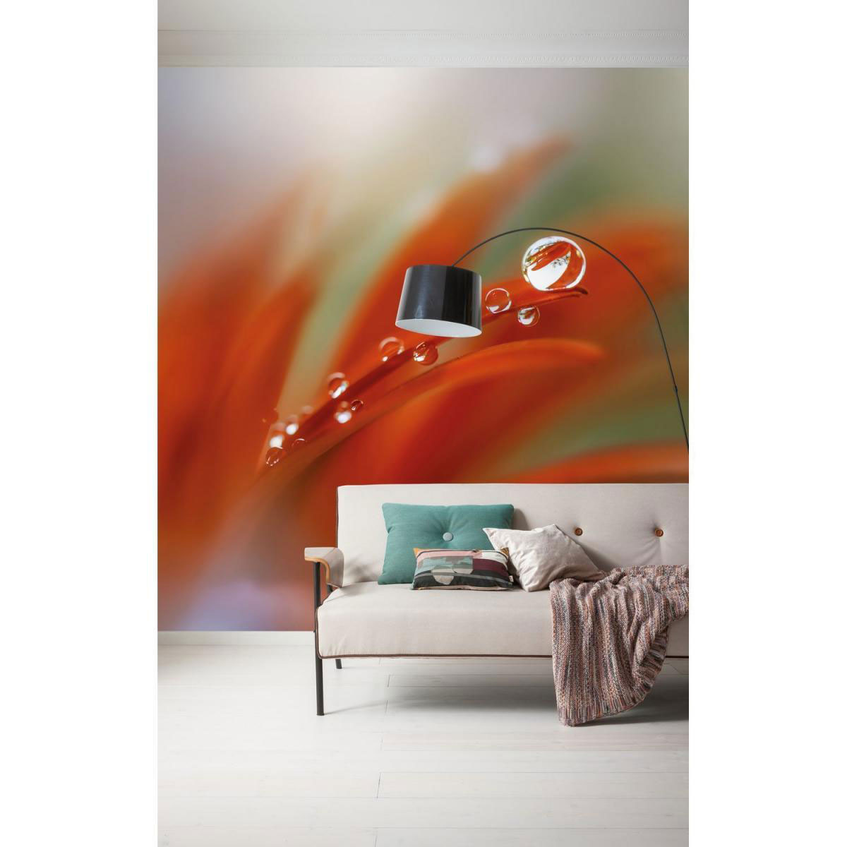 Komar Vlies-Fototapete Tautropfen 3-teilig 300 x 250 cm Bild 2