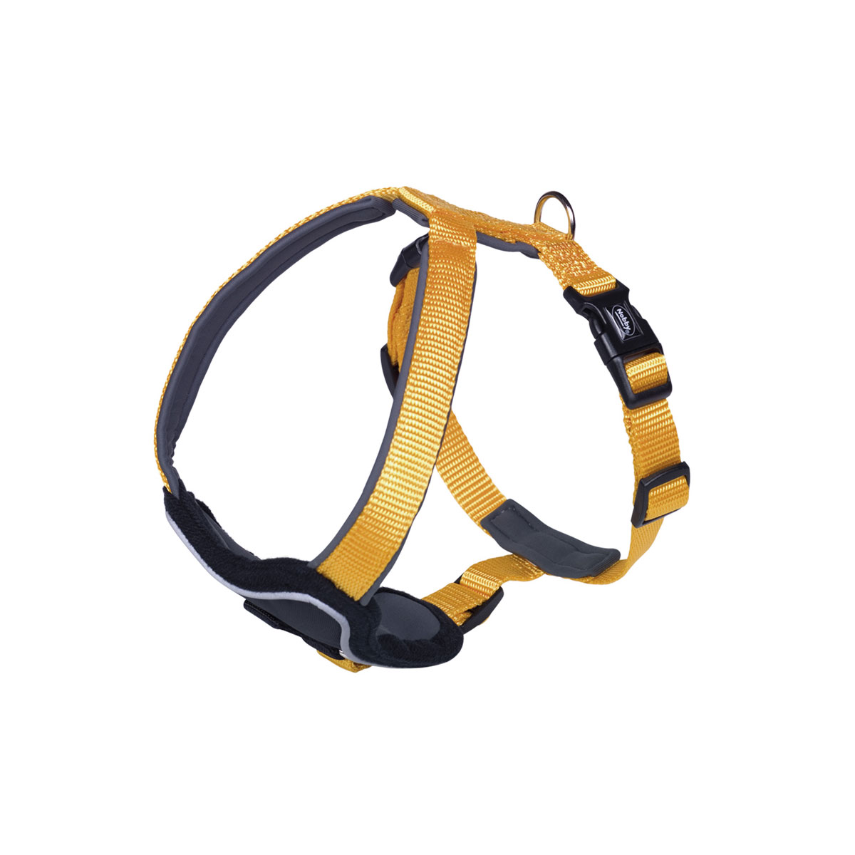 Komfort Geschirr Classic Preno orange/grau