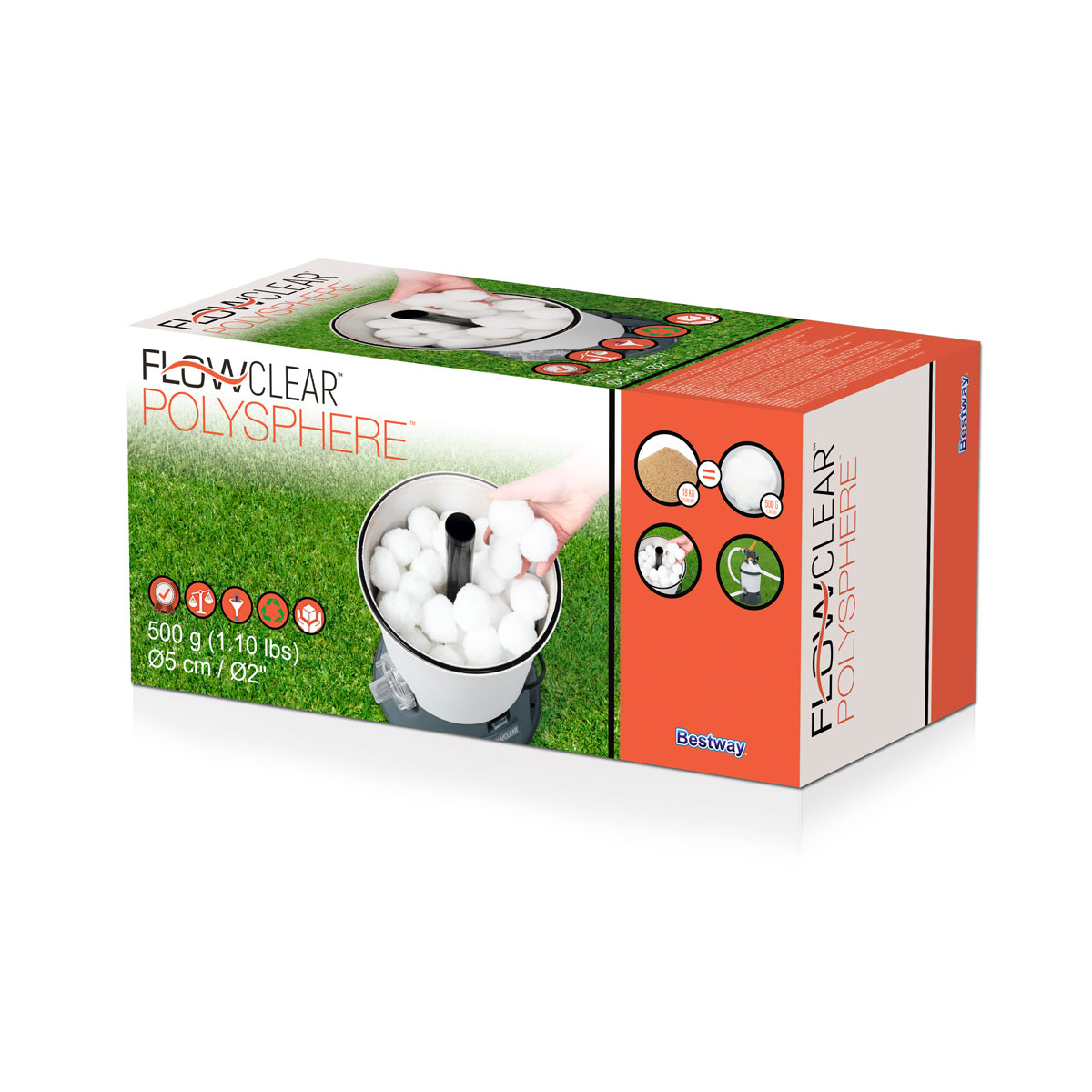 Bestway Filterbälle für Sandfilteranlage 500 g Bild 4