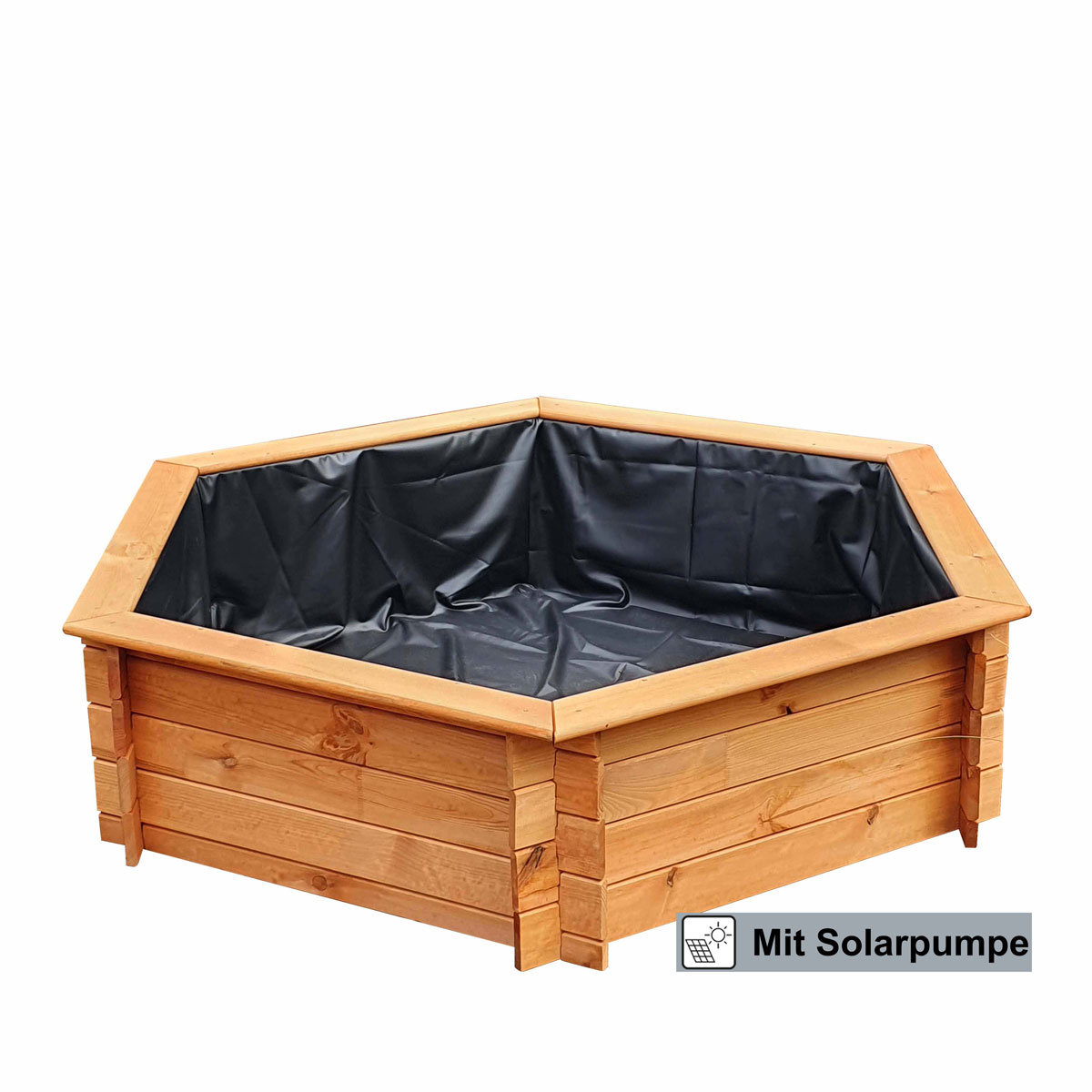 Promadino Sechseck-Hochteich 150 cm Bild 2