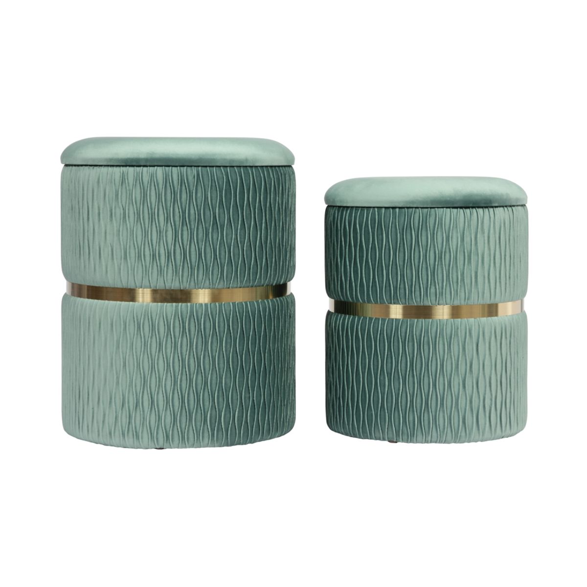 Hocker Zora 425 2er-Set mint