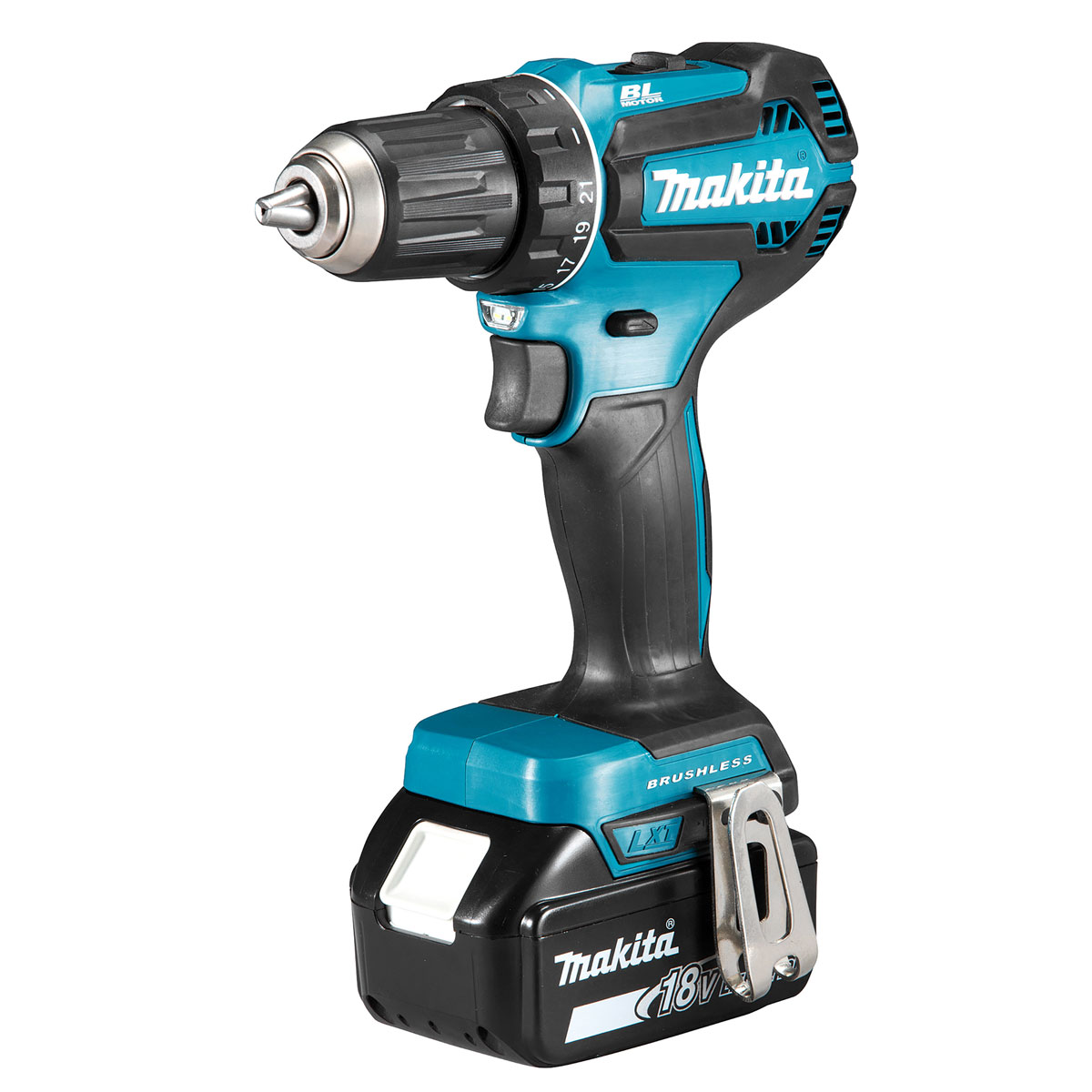 Makita Akku- Bohrschrauber 18V 3,0 Ah inkl. 2 Akkus und Ladegerät