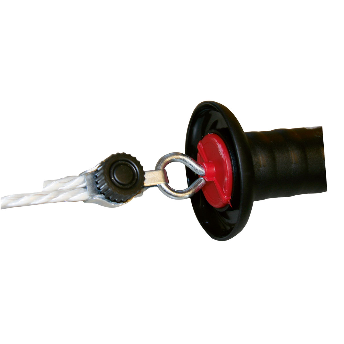 Schnellverbinder für Seile und Litzen schwarz bis Durchmesser 8 mm 4 Stück Bild 6