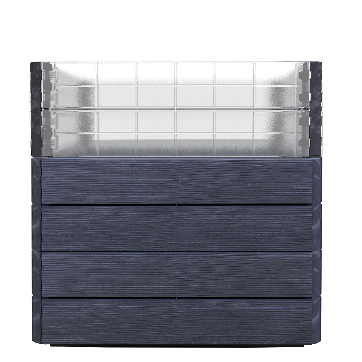 Garantia Hochbeet ERGO QUADRO Turbo L 75 Wood inkl FLORA Bild 1