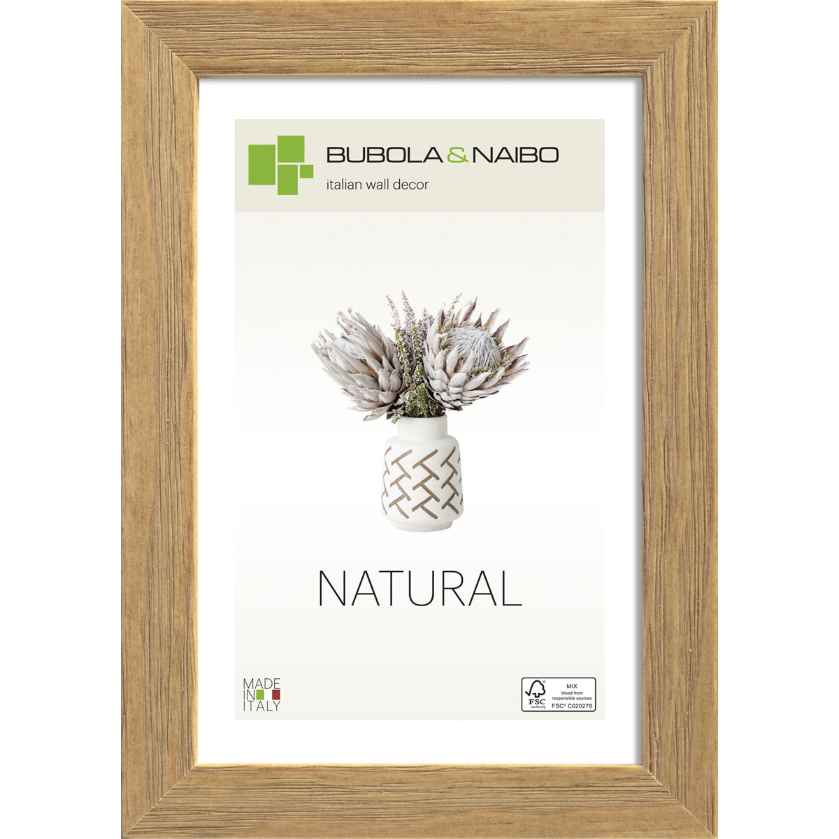 Holzrahmen TULIPA 10 x 15 cm Eiche