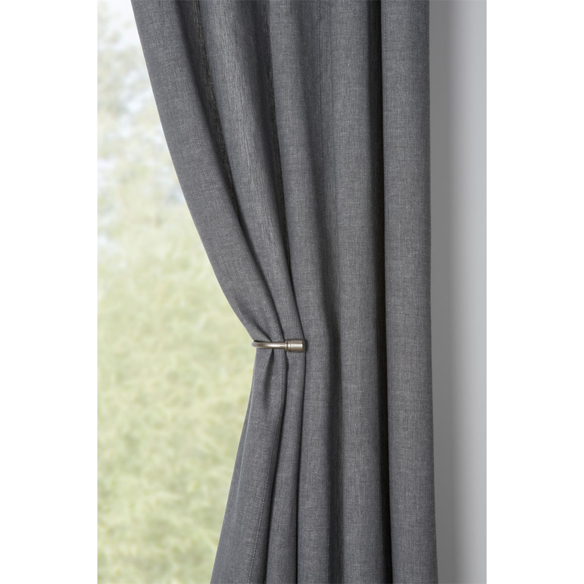 Gardinia Raffbügel Memphis silber/matt Bild 3