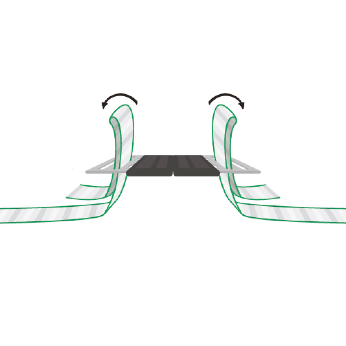 Torgriffverbinder Litzclip 2 cm 4 Stück Bild 7