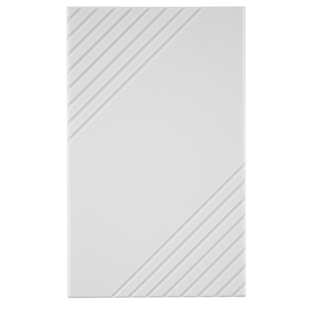 REV Ritter  Gong elektromechanisch Rechteck Trafo oder Batterie 2-Klang weiß