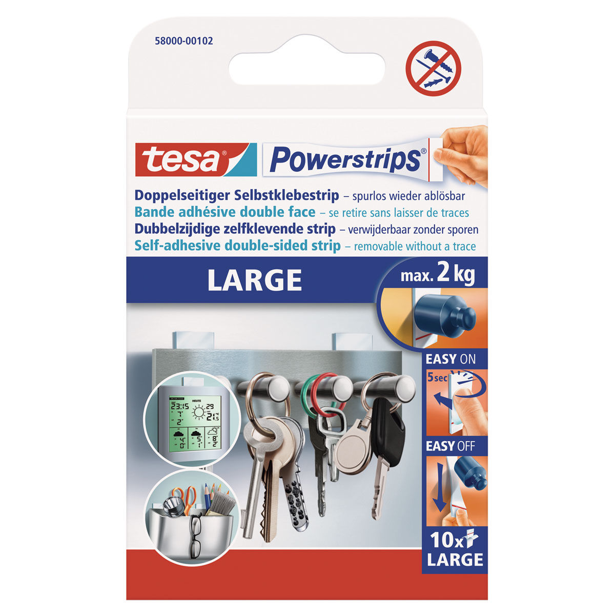 Tesa Powerstrips 10er Pack Bild 3