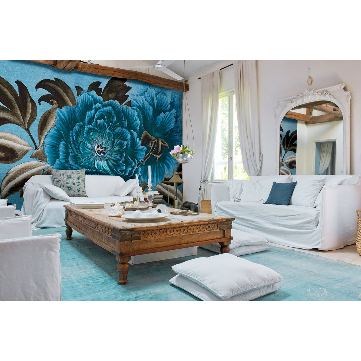 Komar  Vlies Fototapete Royal Peony 350x250 cm