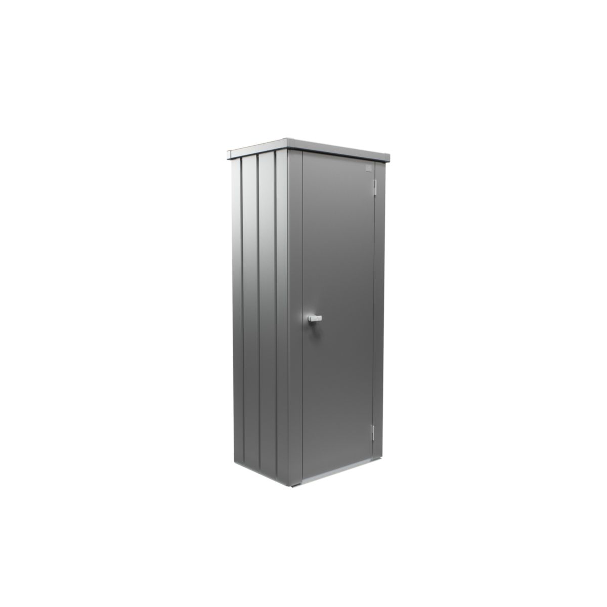 Biohort Terrassenschrank Julia Gr. M 78 x 57 x 181 cm quarzgrau-metallic