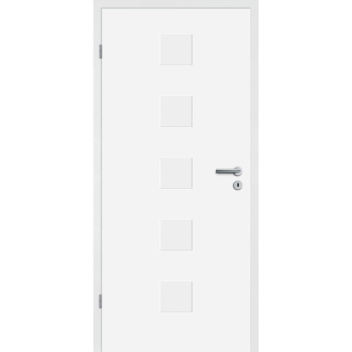 Borne Zimmertür Fila 12 Weißlack 98,5 x 198,5 cm DIN links