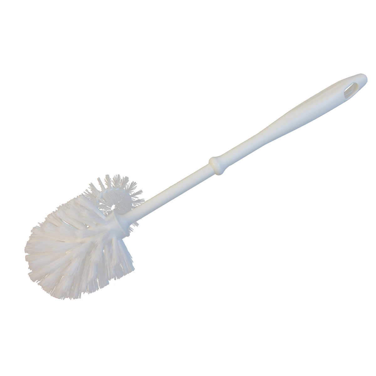 WC-Bürste weiß mit Randreiniger