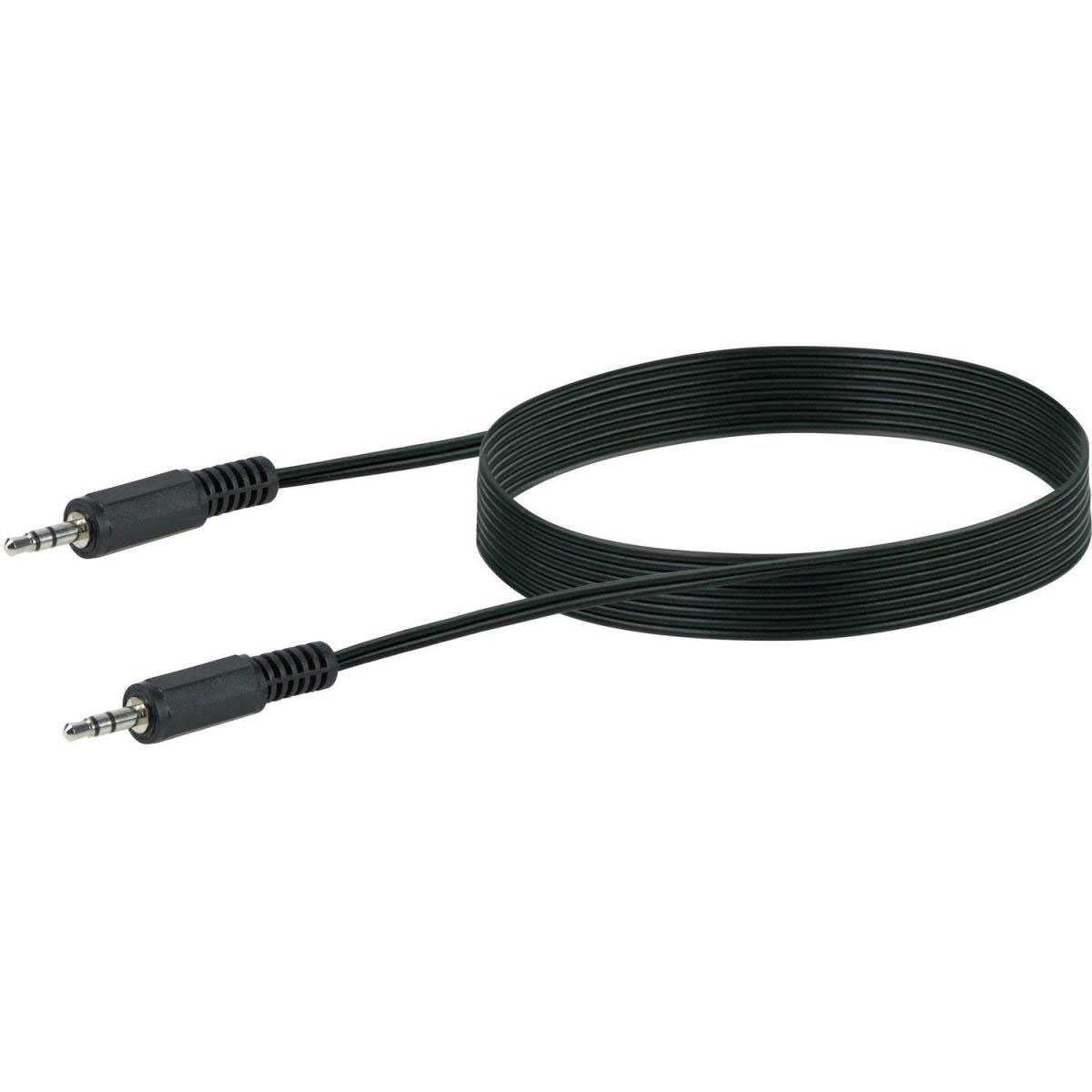 Schwaiger A-Audio-Anschlusskabel Stereo 1,5m schwarz