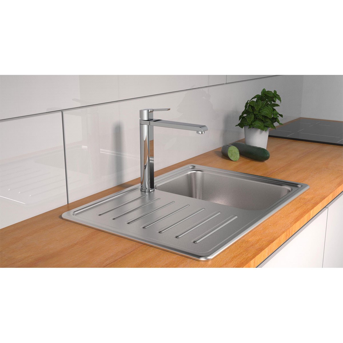 Schütte  Spültischarmatur „Armatur Vita“ chrom Easy-Clean Bild 3