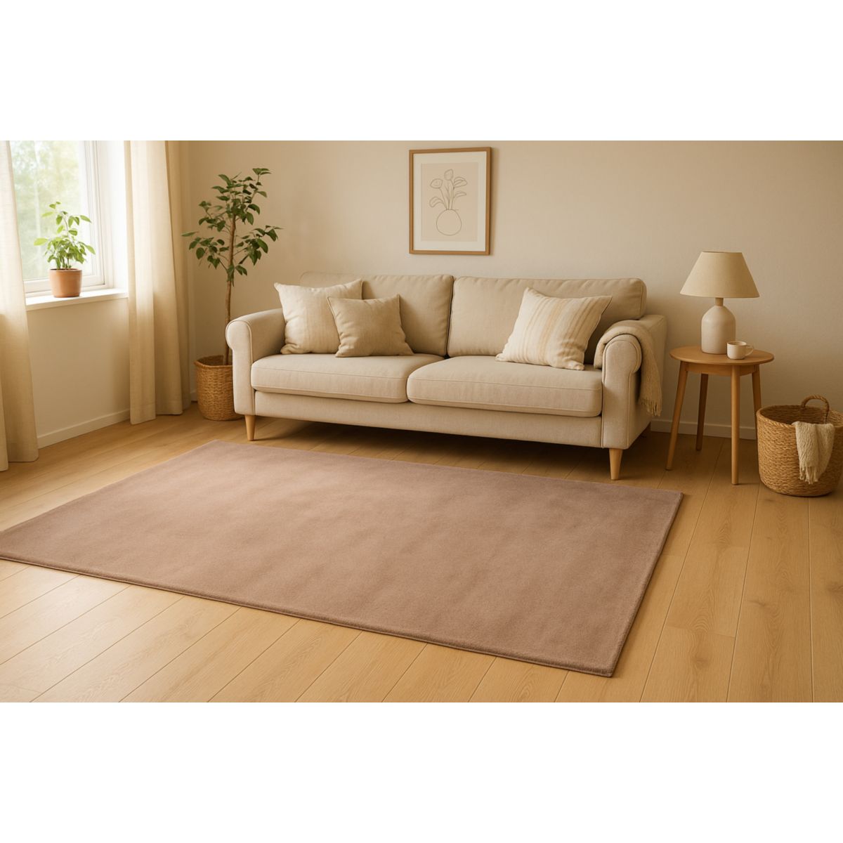 Cross 425 Taupe 80cm x 150cm Bild 3