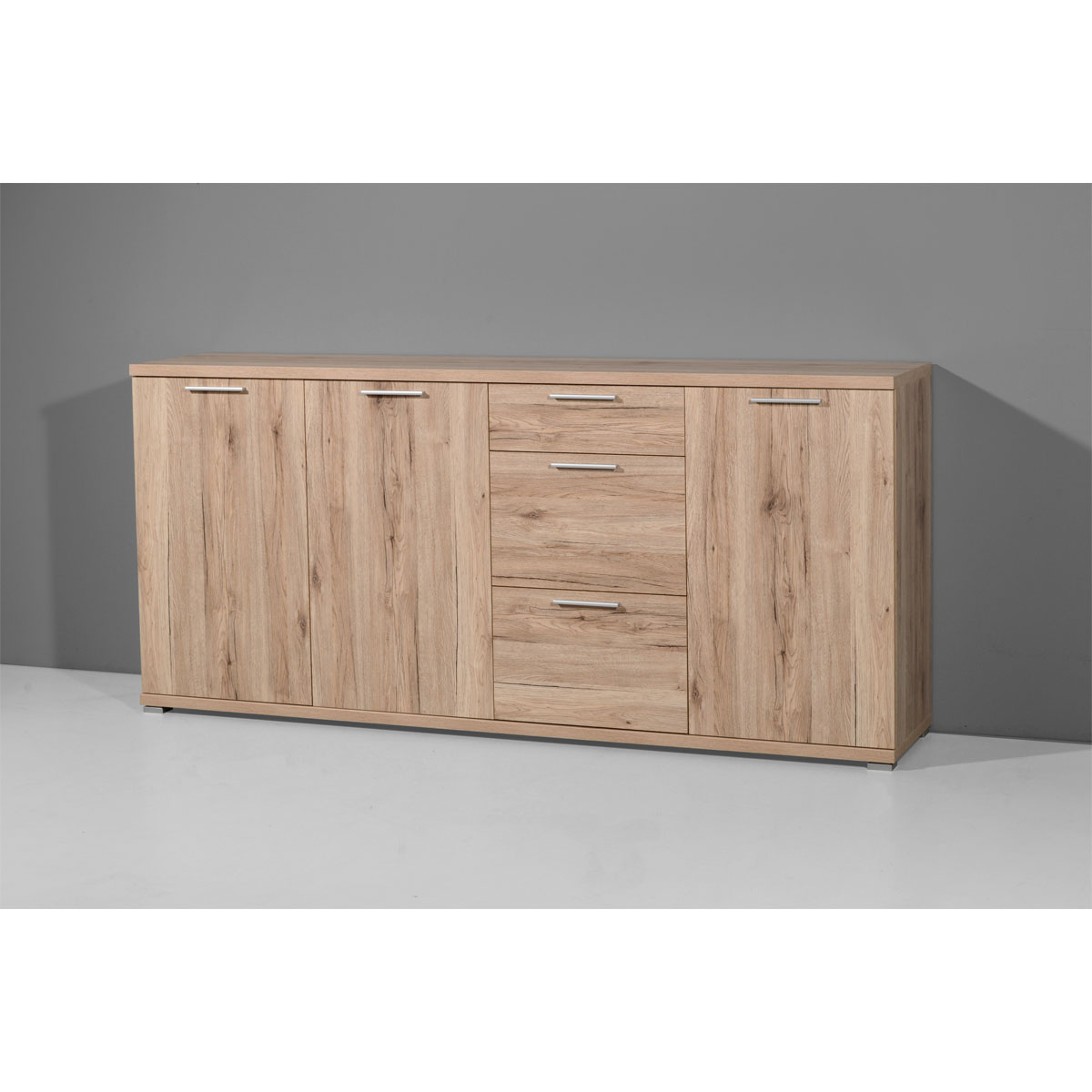 Sideboard 192 x 88 x 40 cm betonoptik Bild 2