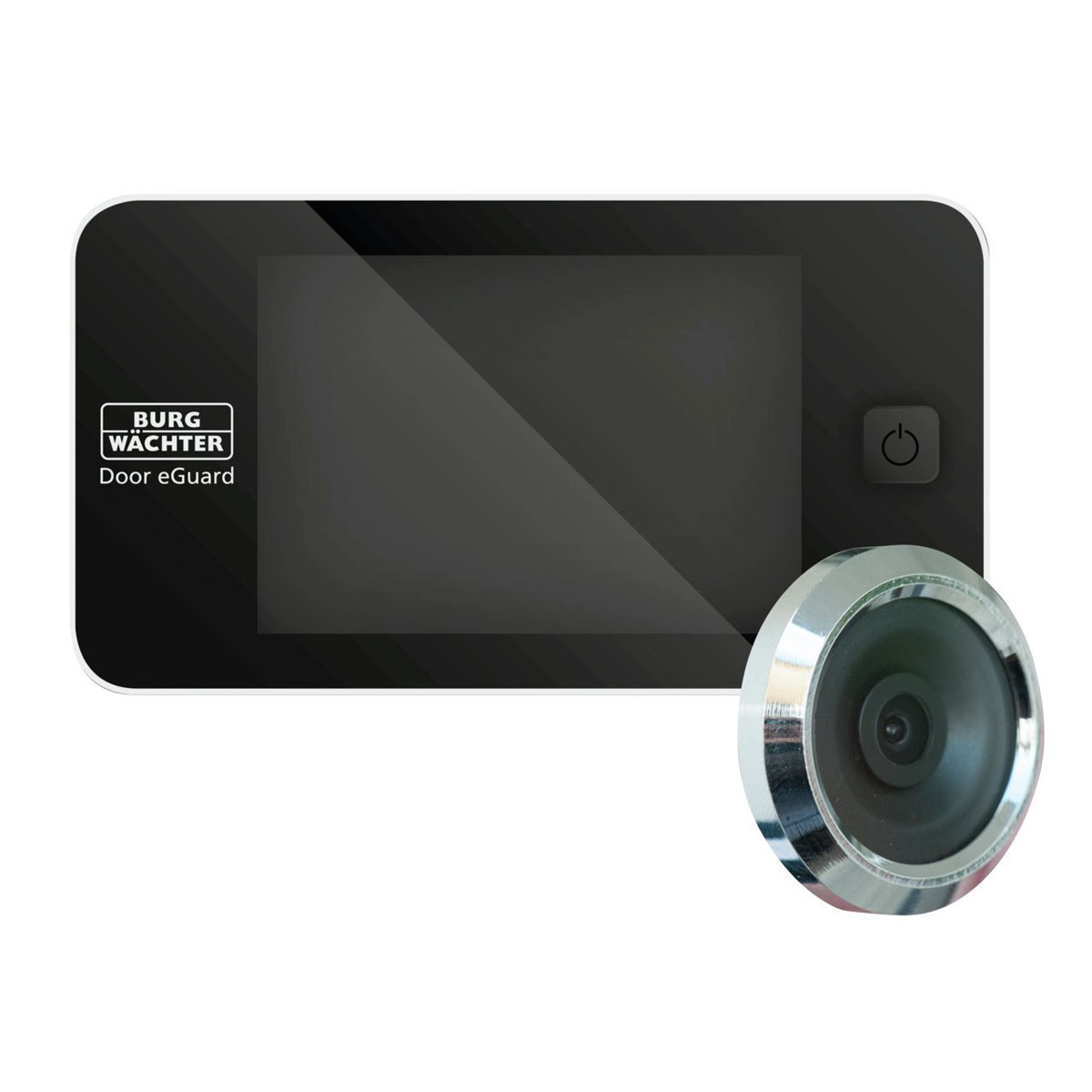 Burg Wächter Digitaler-Türspion Door eGuard DG 8100 6,8 x 12,5 x 1,5 cm schwarz