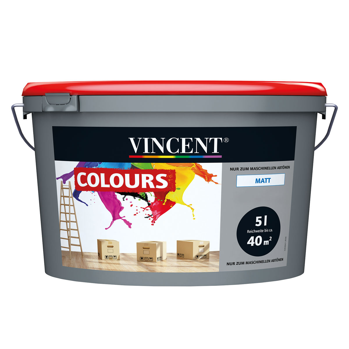 Vincent  WandfarbeColours MIX IT! matt 5 l Bild 1