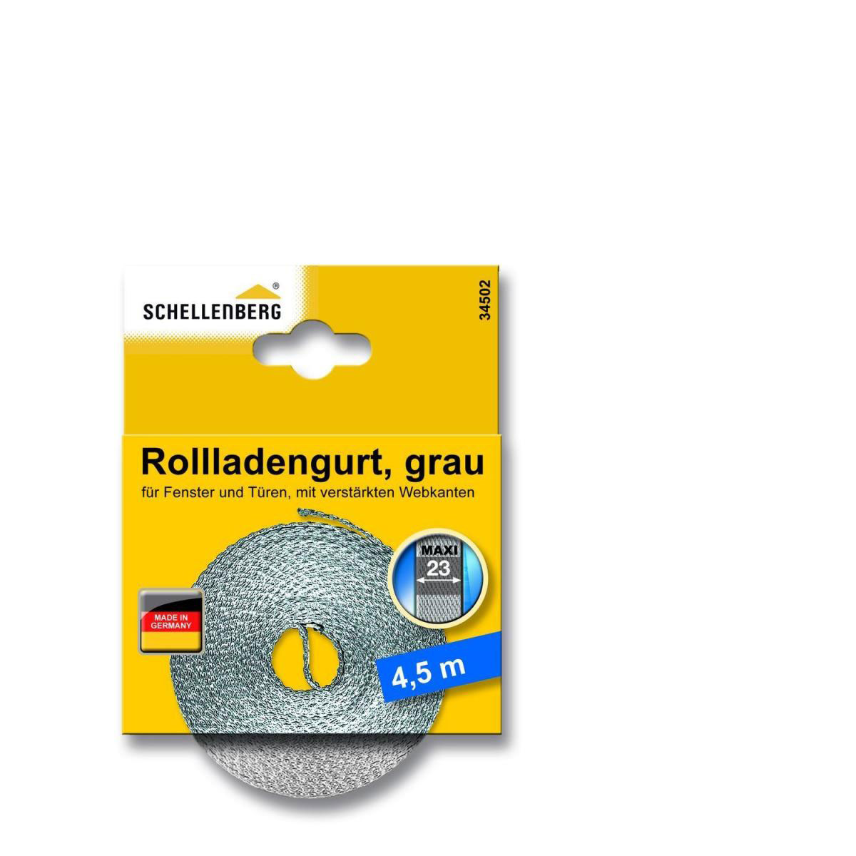 Schellenberg Gurtband Maxi 23 mm / 4,5 m grau Bild 2