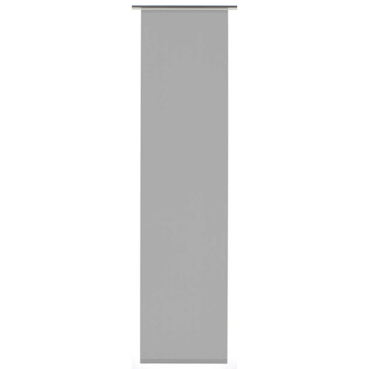 Gardinia Flächenvorhang Stoff Entry 60 x 245 cm grau