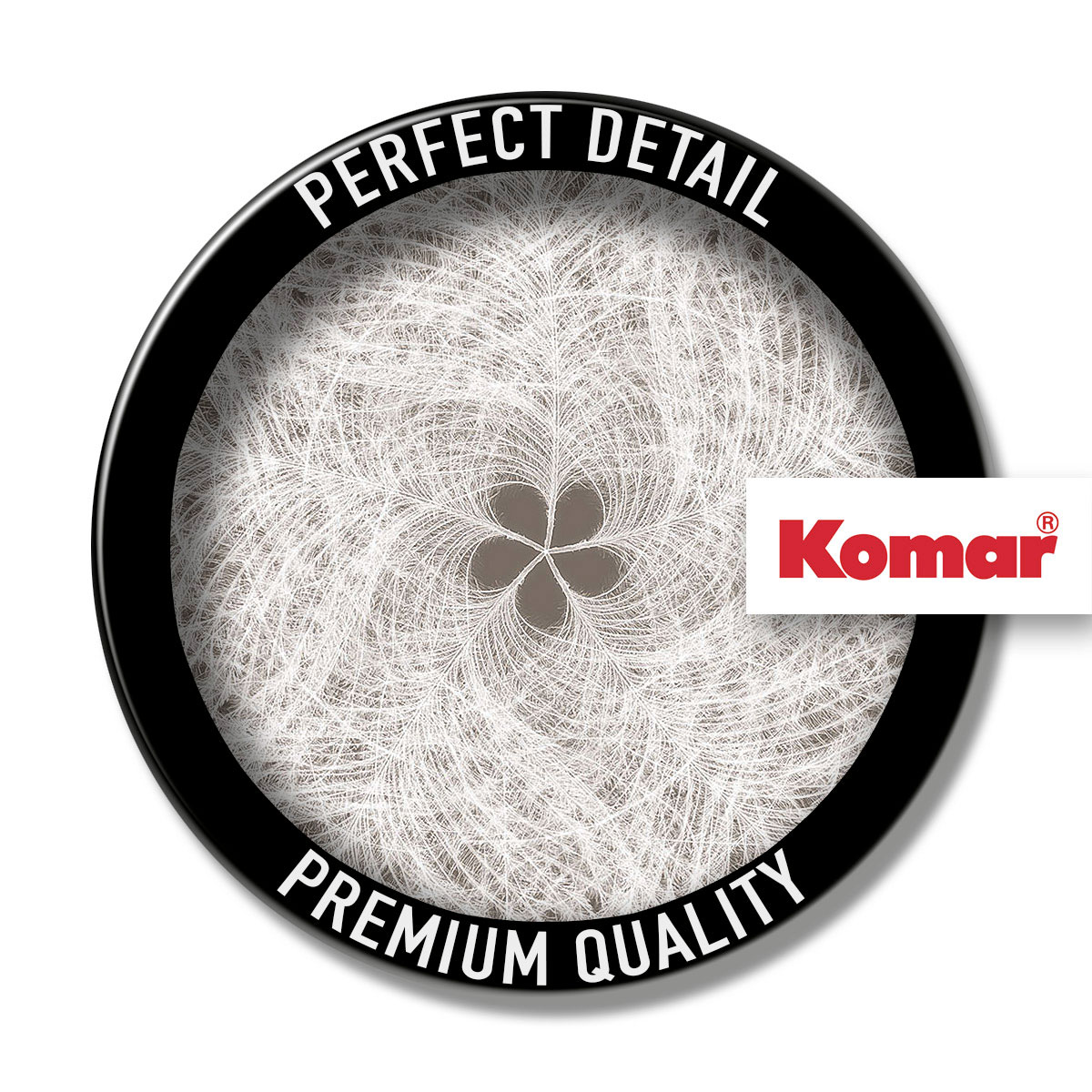 Komar  Vlies Fototapete Federstern 300x250 cm Bild 4