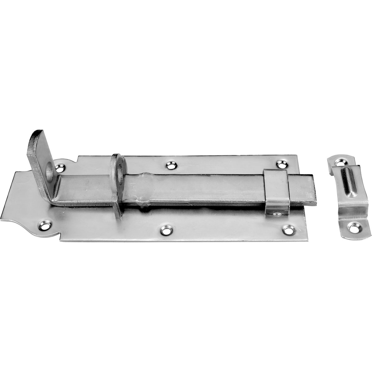 Connex Schloßriegel gerade rostfrei 56 x 120 mm