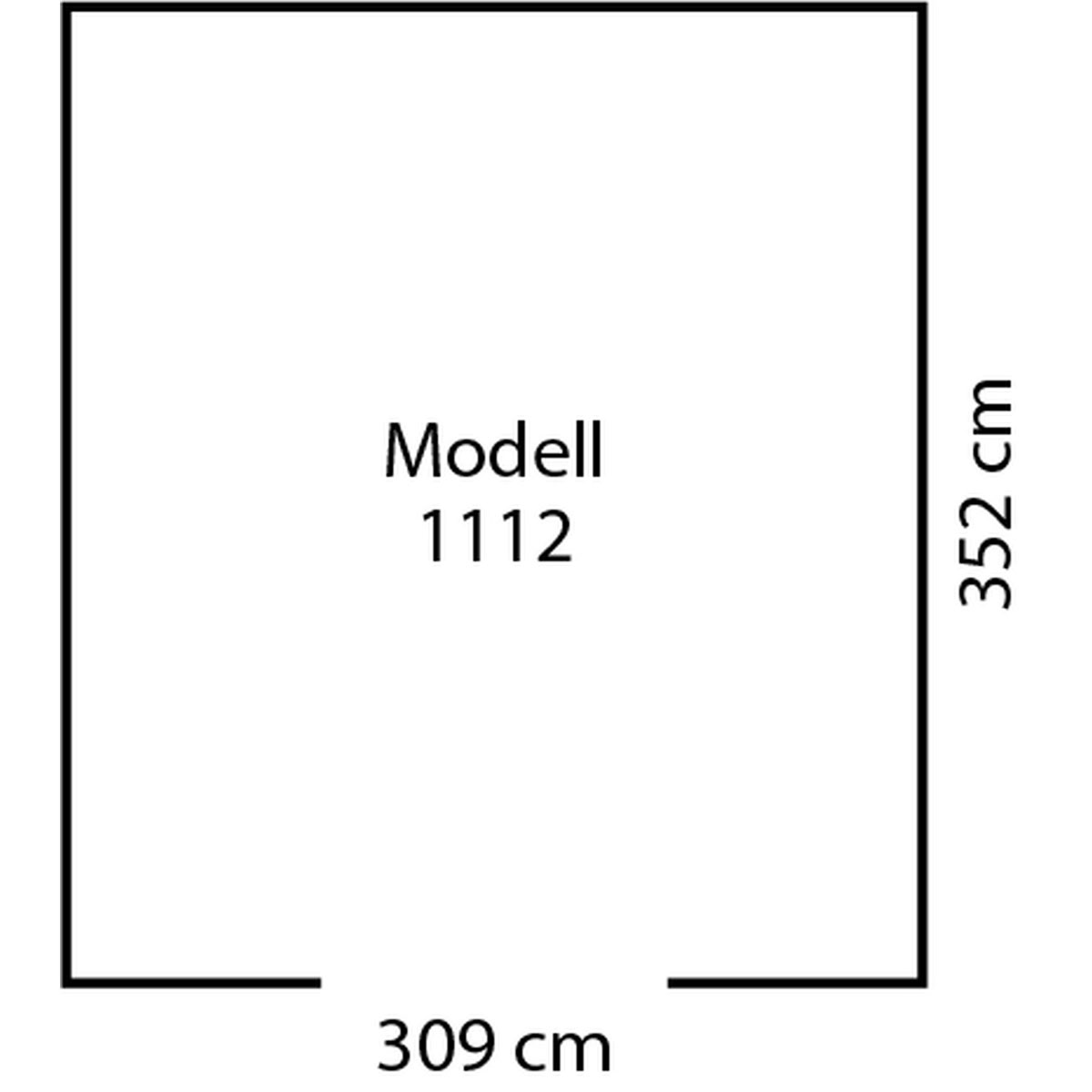 Pergart Gerätehaus Frankfurt II 10,9m² holzoptik Bild 6