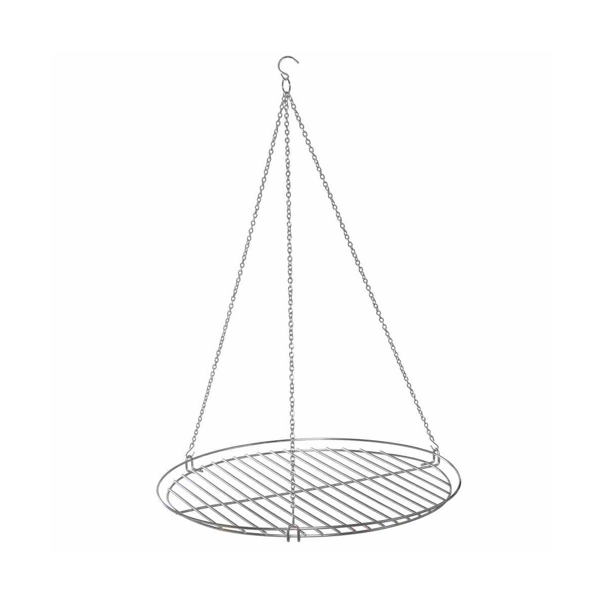 Siena Garden Grillrost „Inox“ zu Feuerschale „XXL“, inkl. Kette und S-Haken