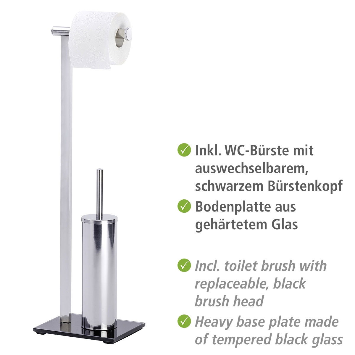 Wenko  Stand WC-Garnitur Lava Bild 3