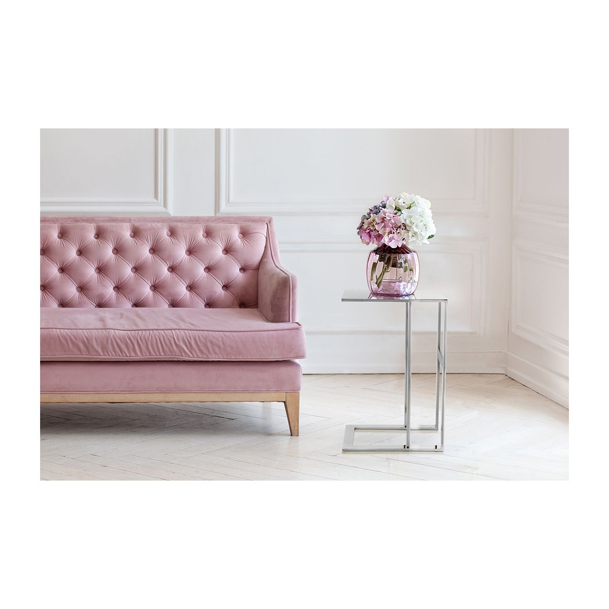 Beistelltisch Sten 125 silber Bild 4