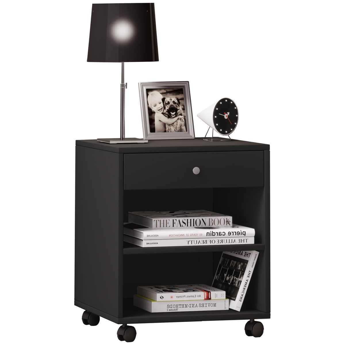 Nachttisch Rolda grau