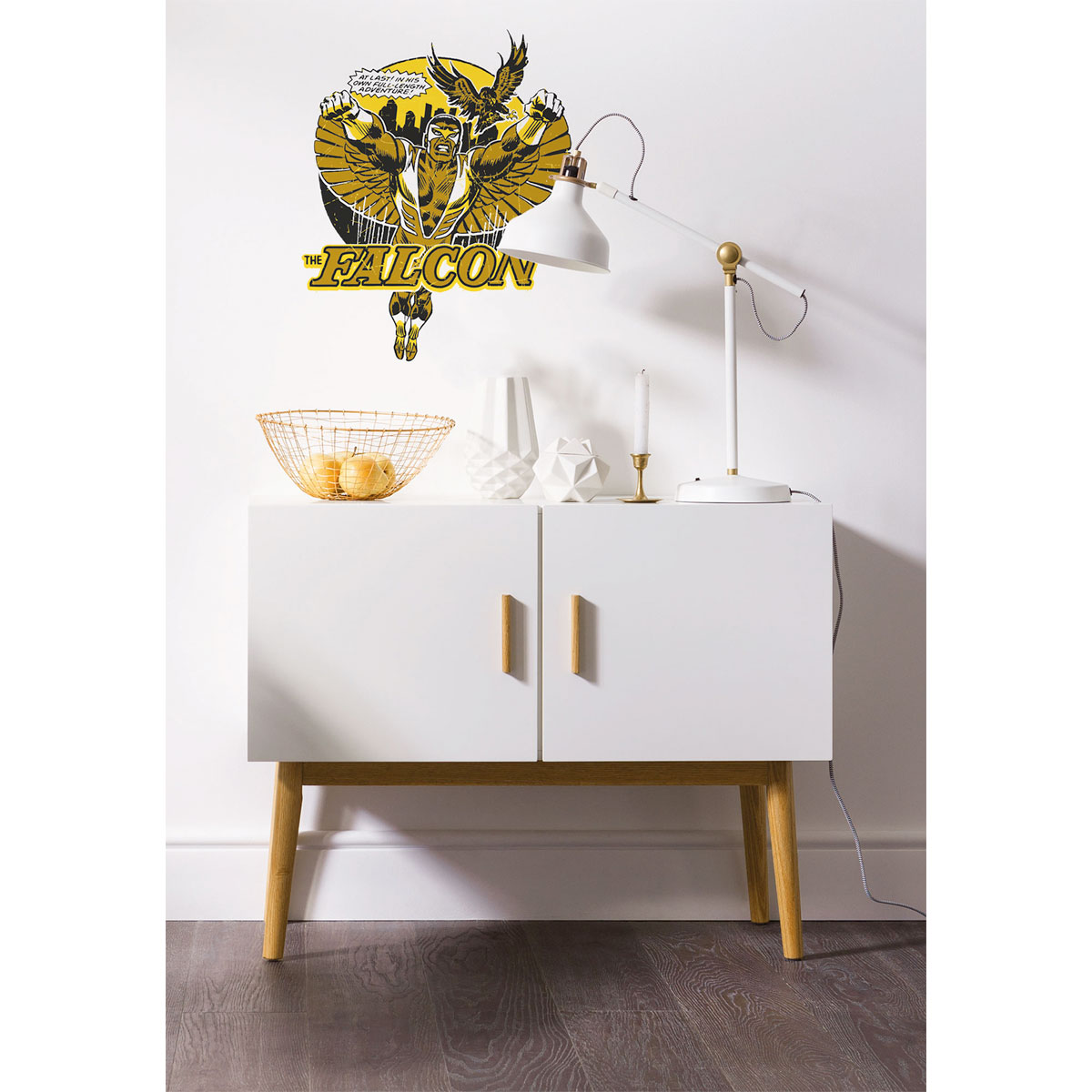 Komar  Wandtattoo Falcon Gold Comic Classic 50x70 cm