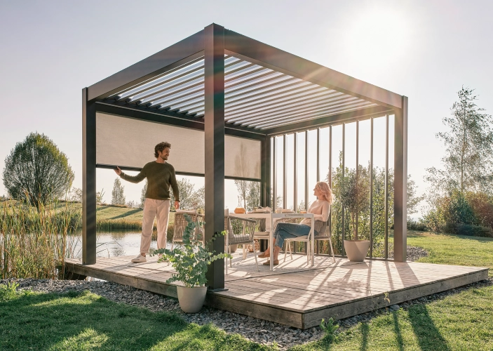 Sonnenschutz im Garten