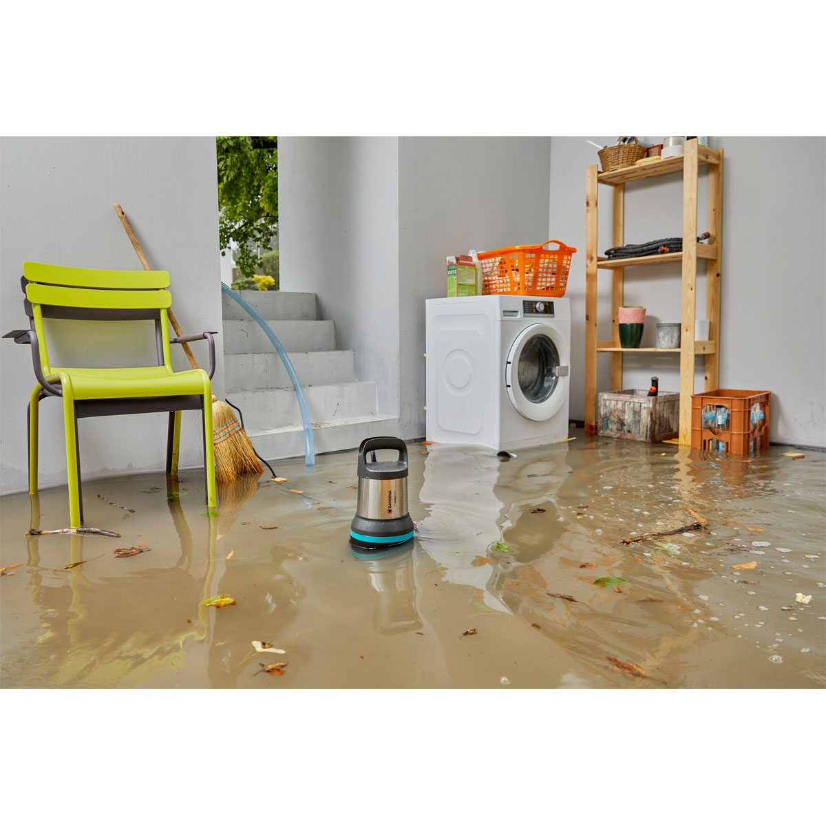 Gardena  Schmutzwasser-Tauchpumpe 20000 mit Aquasensor Bild 3