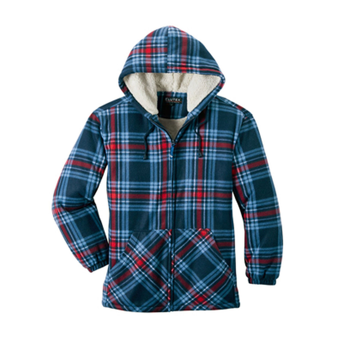 Scheibler Thermojacke Calgary navy-blau-rot Größe M