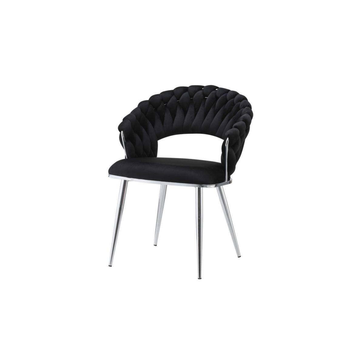 Stuhl Finesse 125 2er-Set schwarz silber Bild 2