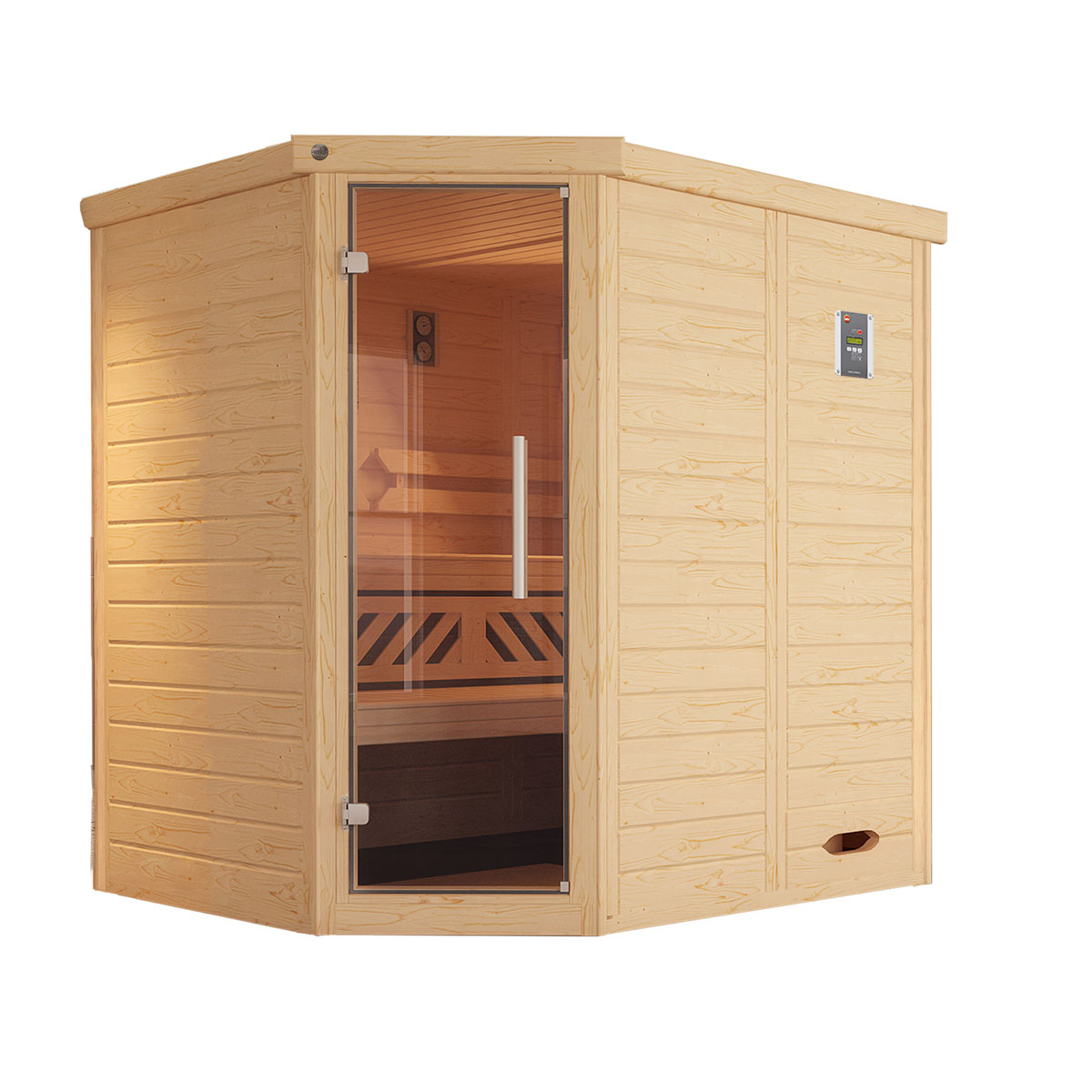 Weka Design-Sauna „Kemi Eck“, GT Bild 1