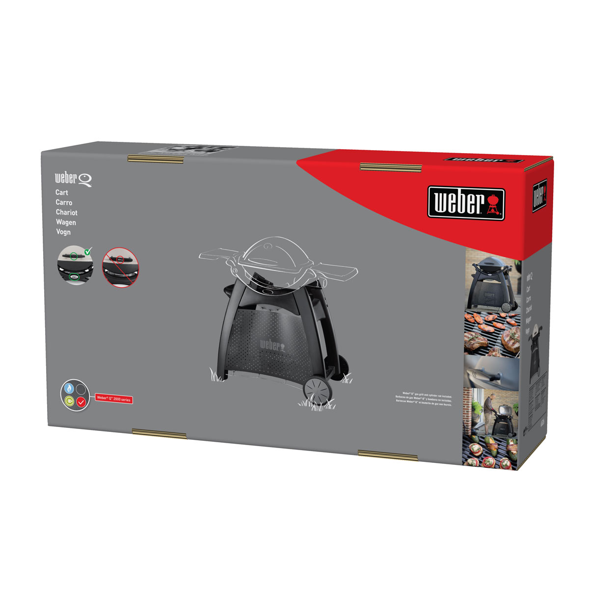 Weber Rollwagen Premium für Q 2000-Serie Bild 3