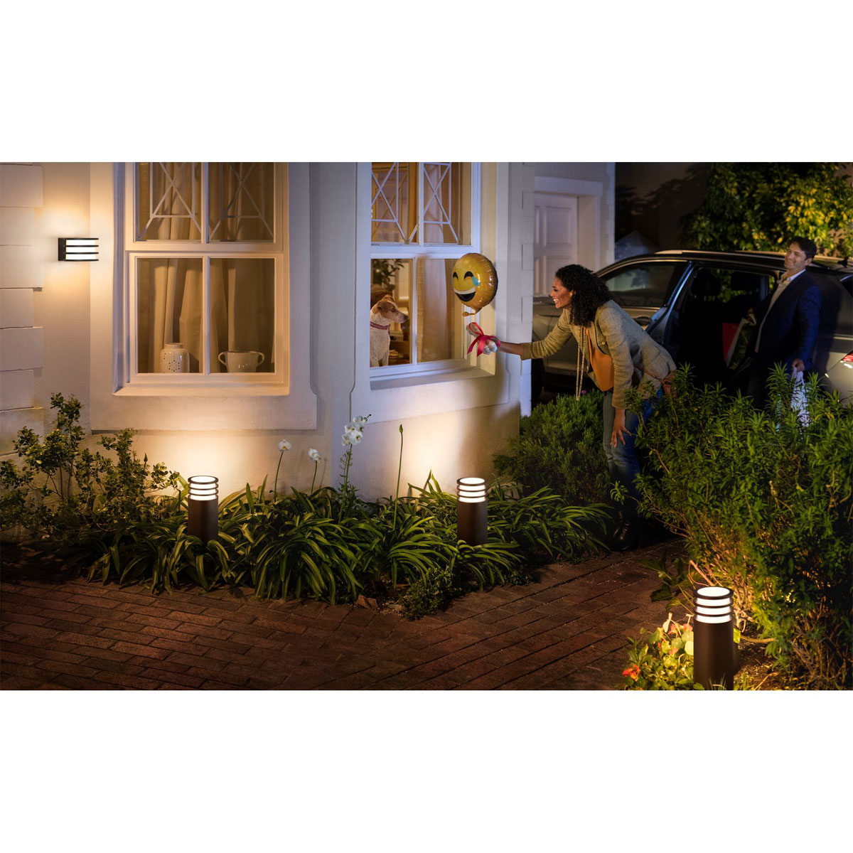 Philips Hue LED-Wegeleuchte Lucca anthrazit Bild 6