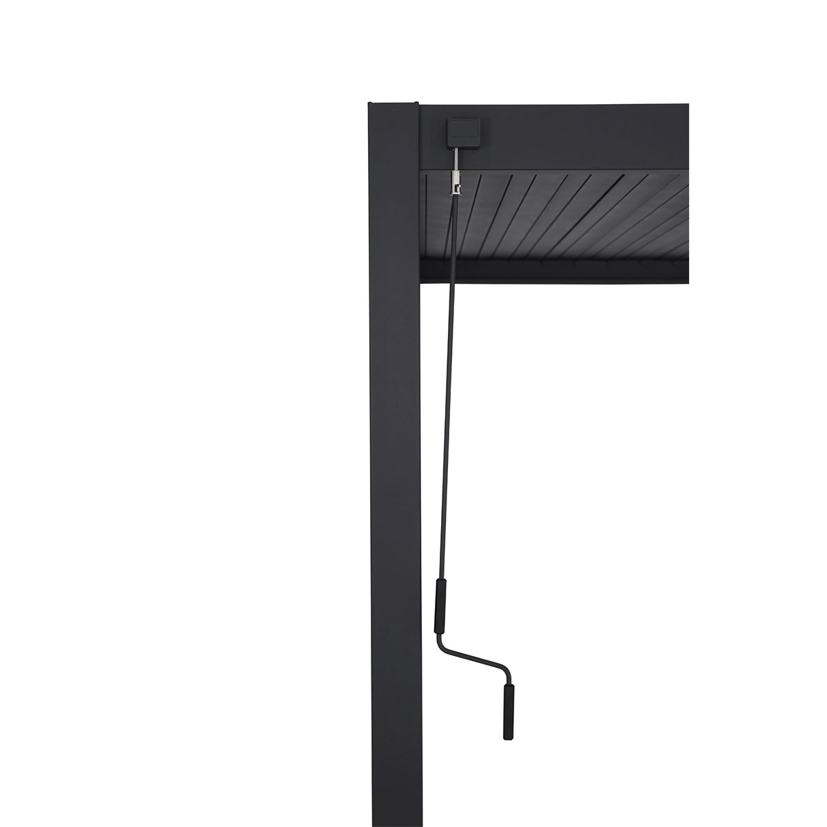 Pergola 111 Deluxe anthrazit 300 x 250 x 600 cm Bild 6