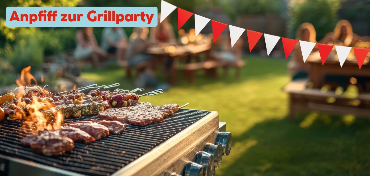 Anpfiff zur Grillparty