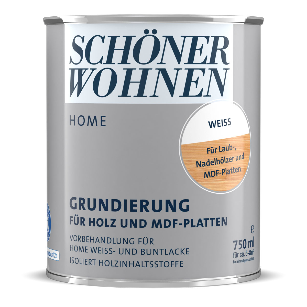 Schöner Wohnen Farbe Grundierung Home weiß für Holz 750 ml