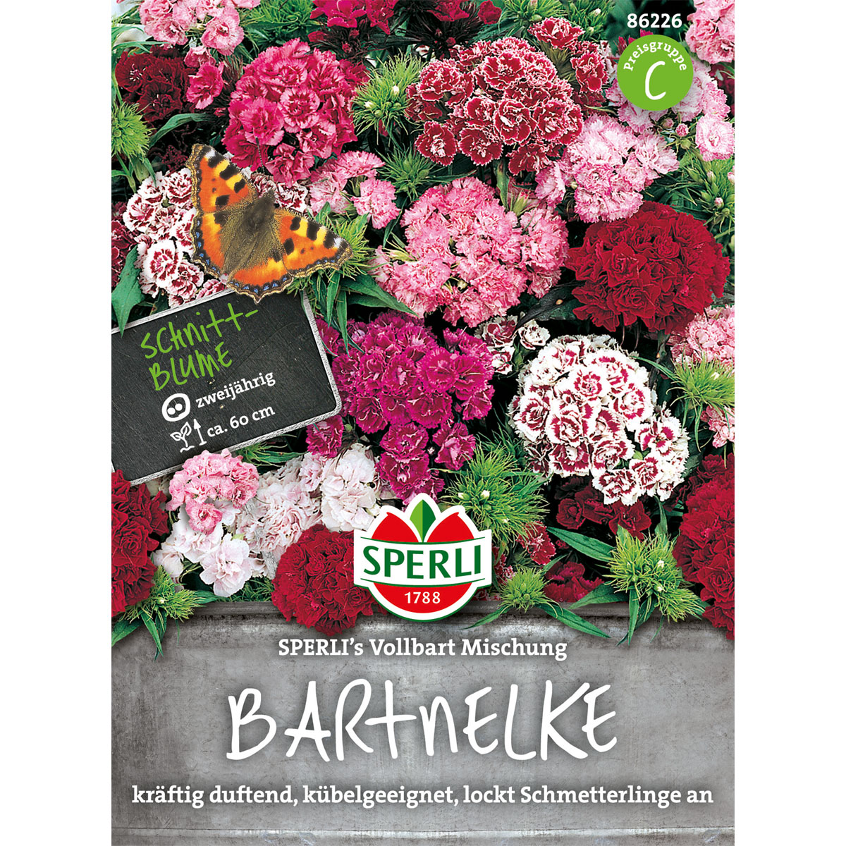 Sperli Bartnelken ngs Vollbart Mischung