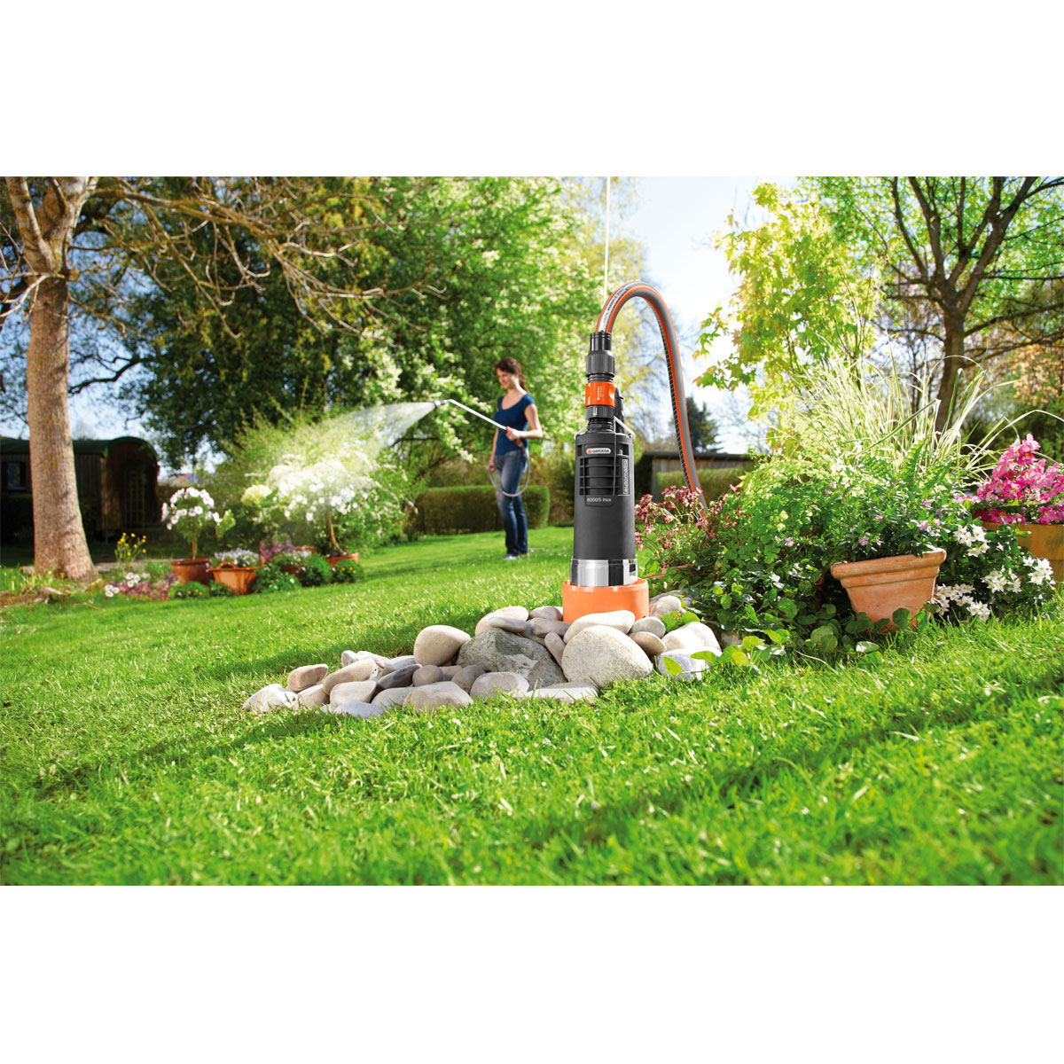 Gardena  Tiefbrunnenpumpe 6000/5 Inox Automatik Bild 5