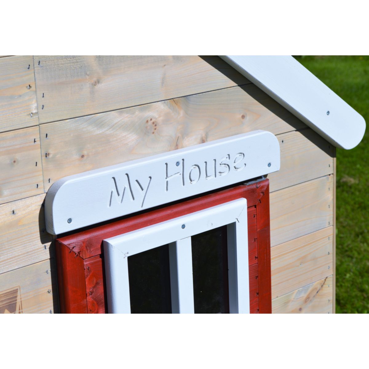 Wendi Toys Spielhaus Tiger inkl. Rutsche 310x197x242 cm Bild 8