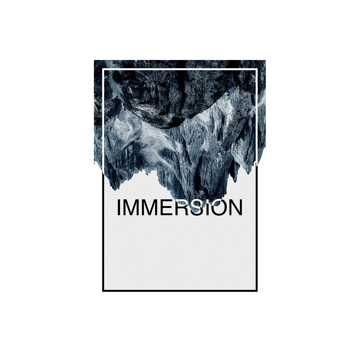 Komar  Wandbild Immersion Steel 40x50 cm Bild 2