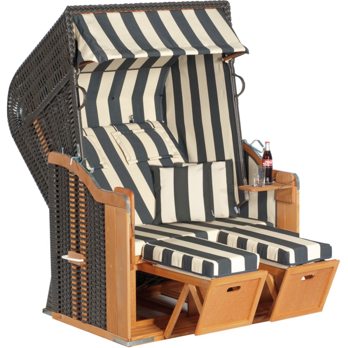 SunnySmart Strandkorb Rustikal 250Plus 2S 1180